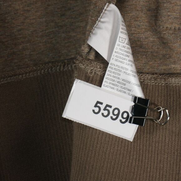 QVC Long Cardigan Sweater Womens Medium Brown Duster Soft Knit Pockets Cozy Chic - Picture 7 of 7